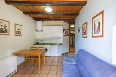 Una cocina o zona de cocina en apartamento AZKOITI ETXEA