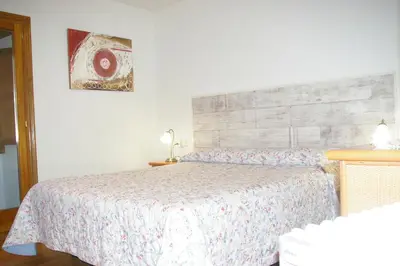 Cama o camas de una habitación en Apartmento AZKOITI