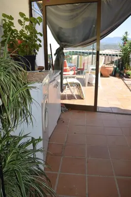 Un balcón o terraza de Casa Larrosa rural en Sierra de Guara