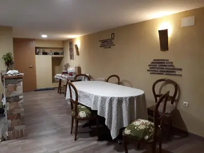 Zona de estar de Casa Larrosa rural en Sierra de Guara