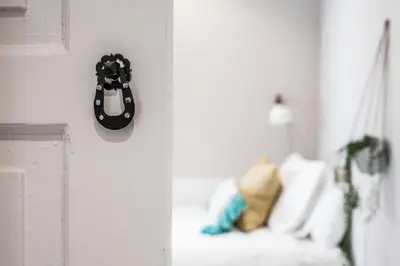 Cama o camas de una habitación en Anamar
