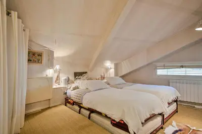 Cama o camas de una habitación en Luderna - Apartamento Besiberri