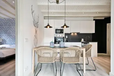 Una cocina o zona de cocina en Luderna - Apartamento Cap de Aran A2