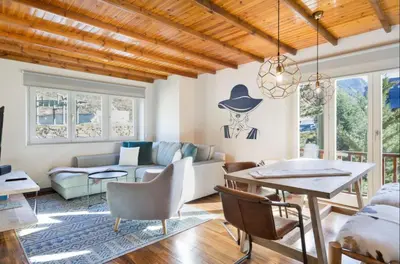 Zona de estar de Luderna - Apartamento Cap de Aran A3