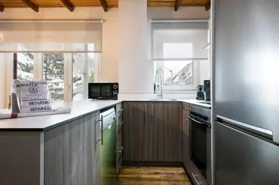 Una cocina o zona de cocina en Luderna - Apartamento Cap de Aran A3