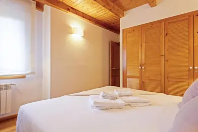 Cama o camas de una habitación en Luderna - Apartamento con terraza Molières