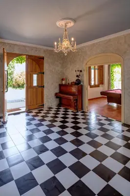 Cama o camas de una habitación en Finca Almenara de Copau