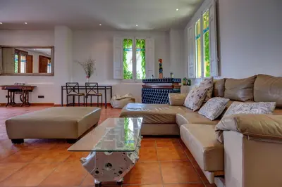 Zona de estar de Finca Almenara de Copau