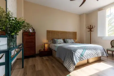 Cama o camas de una habitación en Finca Almenara de Copau