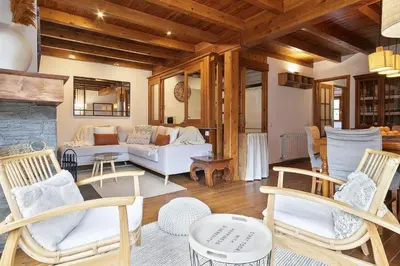 Zona de estar de Luderna - Apartamento con terraza Orri A3