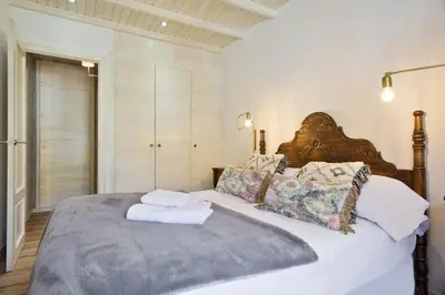 Cama o camas de una habitación en Luderna - Apartamento Mirador de Aran