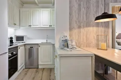 Una cocina o zona de cocina en Luderna - Apartamento Mirador de Aran
