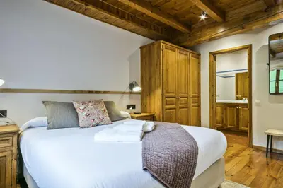 Cama o camas de una habitación en Luderna - Apartamento Orri A2