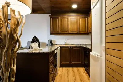 Una cocina o zona de cocina en Luderna - Apartamento Val de Ruda A2 Comalada