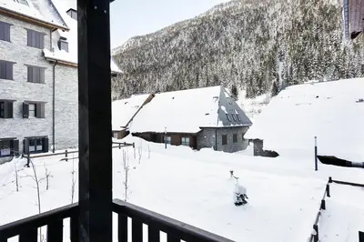 Luderna - Apartamento Val de Ruda A22 Montlude en invierno