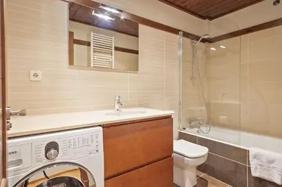 Un baño de Luderna - Apartamento Val de Ruda B17 dera Artiga