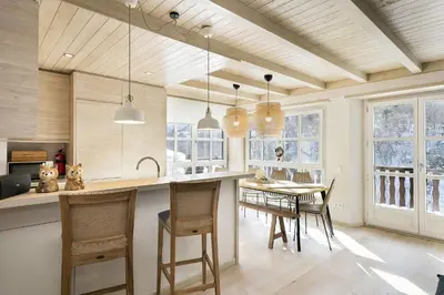 Una cocina o zona de cocina en Luderna - Apartamento Val de Ruda B25 Sarraèra