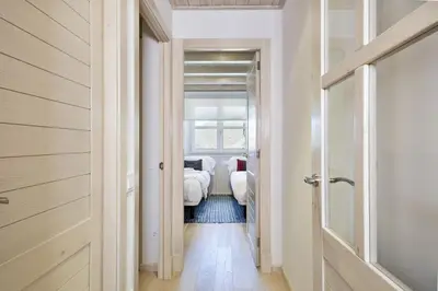 Cama o camas de una habitación en Luderna - Apartamento Val de Ruda B26 des Garonets