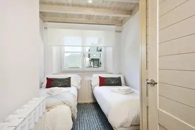 Cama o camas de una habitación en Luderna - Apartamento Val de Ruda B26 des Garonets
