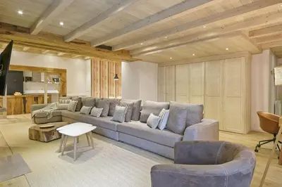 Zona de estar de Luderna - Apartamento Val de Ruda E4 de Marimanha