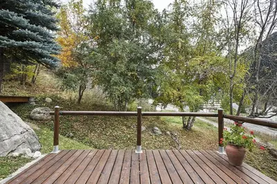 Jardín al aire libre en Luderna - Casa con terraza Cuylas