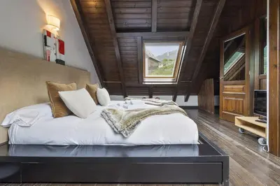 Cama o camas de una habitación en Luderna - Casa con terraza Unhola