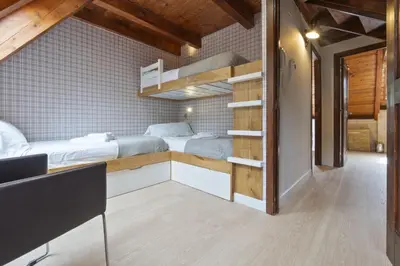 Cama o camas de una habitación en Luderna - Casa Serra Nauta