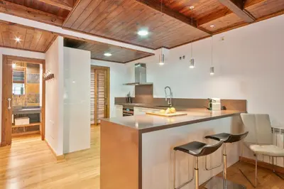 Una cocina o zona de cocina en Luderna - Casa Val de Ruda II
