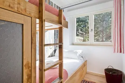 Cama o camas de una habitación en Luderna - Dúplex Cap de Aran A1