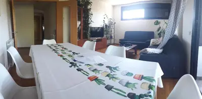 Zona de estar de El Descanso