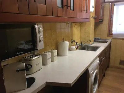 Una cocina o zona de cocina en BIESCAS-PIRINEO-RELAX