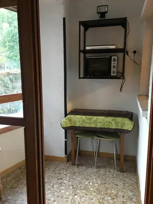Una cocina o zona de cocina en BIESCAS-PIRINEO-RELAX