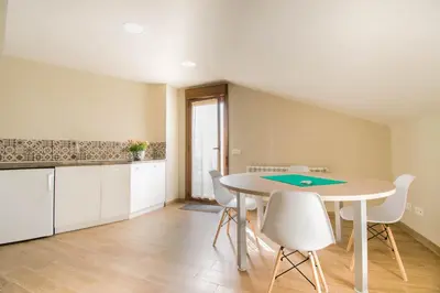 Una cocina o zona de cocina en Preciosa casa para familias y grupos en Navarra