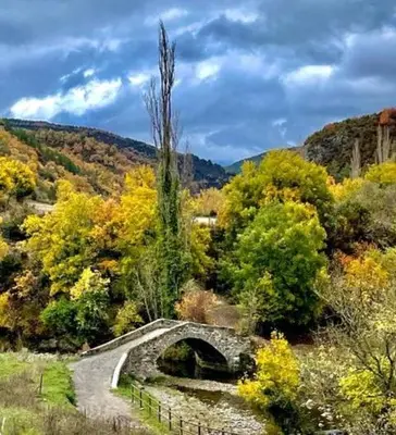 Paisaje cerca of this country house