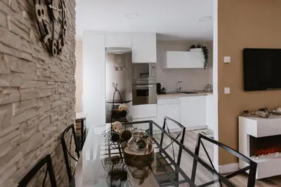 Una cocina o zona de cocina en Libertad 8