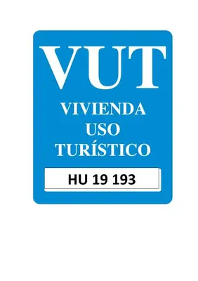 Certificado, premio, señal o documento que está expuesto en Coqueto apartamento Las Margas Golf