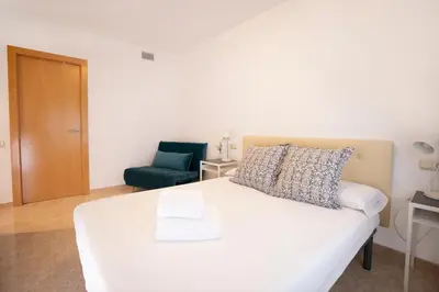 Cama o camas de una habitación en MontePerdido