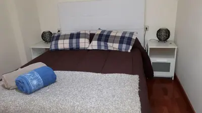 Cama o camas de una habitación en Biescas San Roque