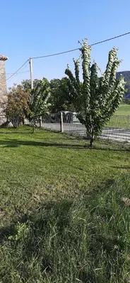 Jardín al aire libre en Casa Rural La Escuela