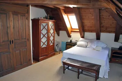 Cama o camas de una habitación en Salardu centro atico duplex NA