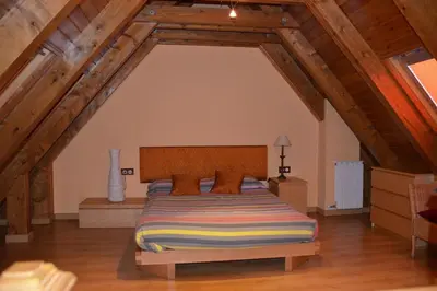 Cama o camas de una habitación en Laurit