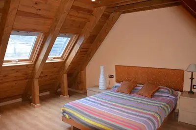Cama o camas de una habitación en Laurit