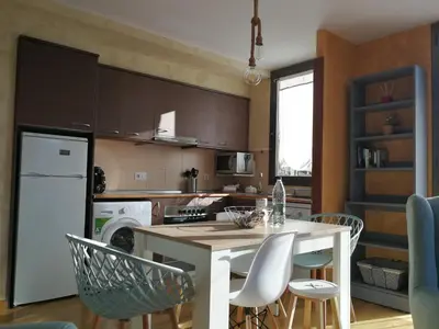 Una cocina o zona de cocina en APARTAMENTO L AÜT