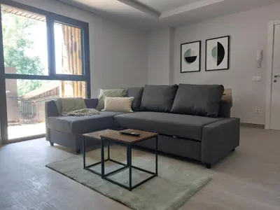 Zona de estar de Apartamentos Ordesa Ainsa