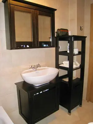 Un baño de Acogedor apartamento en el corazón del Valle