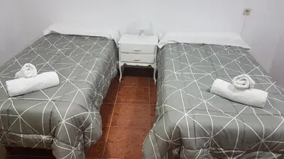 Cama o camas de una habitación en Apartamento CabezoDoce