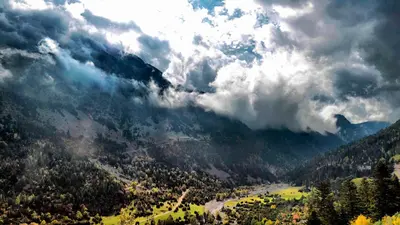 Paisaje cerca de este hotel