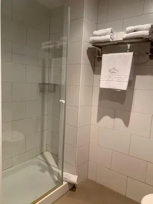 Un baño de Hostal La Placeta