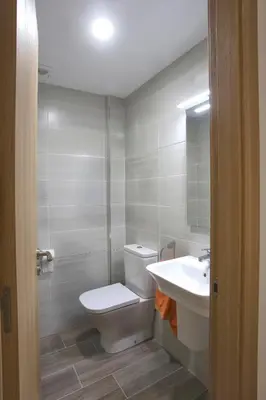 Un baño de Casa Sierra de Guara