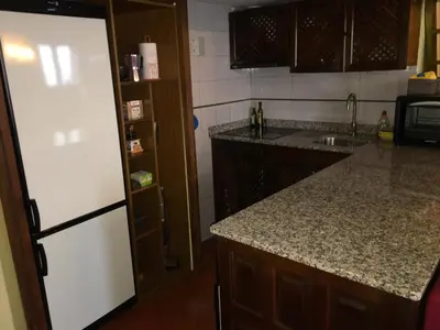 Una cocina o zona de cocina en Apartamento medieval en el Camino De Santiago